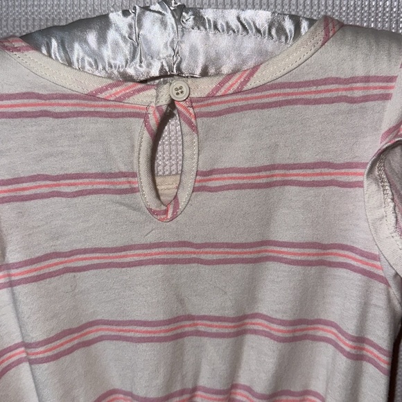 WONDER NATION Butterfly Tulle Coral Dress Girls Small 6/6X - Picture 6 of 9